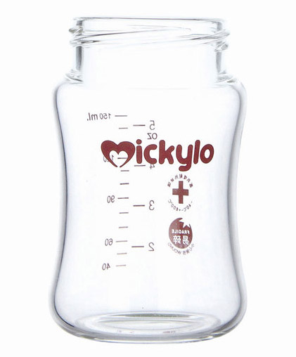 米奇樂晶鉆寬口玻璃瓶150ml