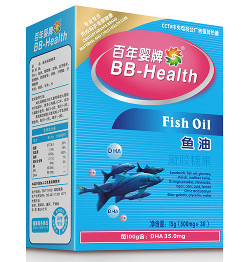 百年嬰牌魚油凝膠糖果