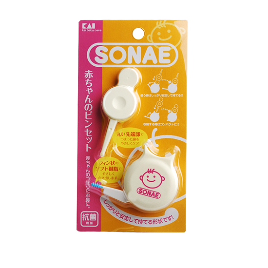 貝印專共嬰兒鼻子清潔用小鑷子