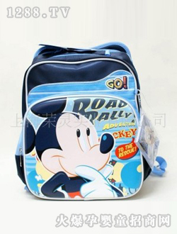 迪士尼書包米奇藍(lán)色書包
