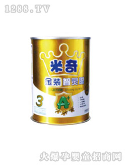 米奇金裝智靈聰嬰兒配方奶粉180克聽裝3段