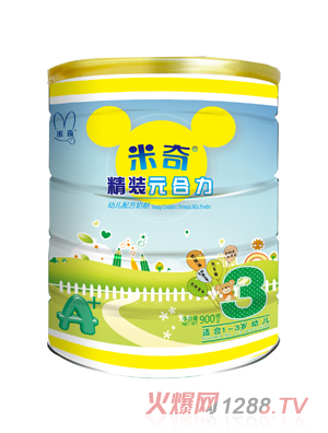 米奇元合力幼兒配方奶粉罐裝3段