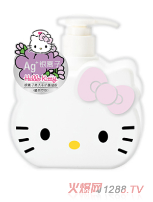 Hello Kitty初酷銀離子免洗手抗菌凝膠（植物萃?。?- 副本